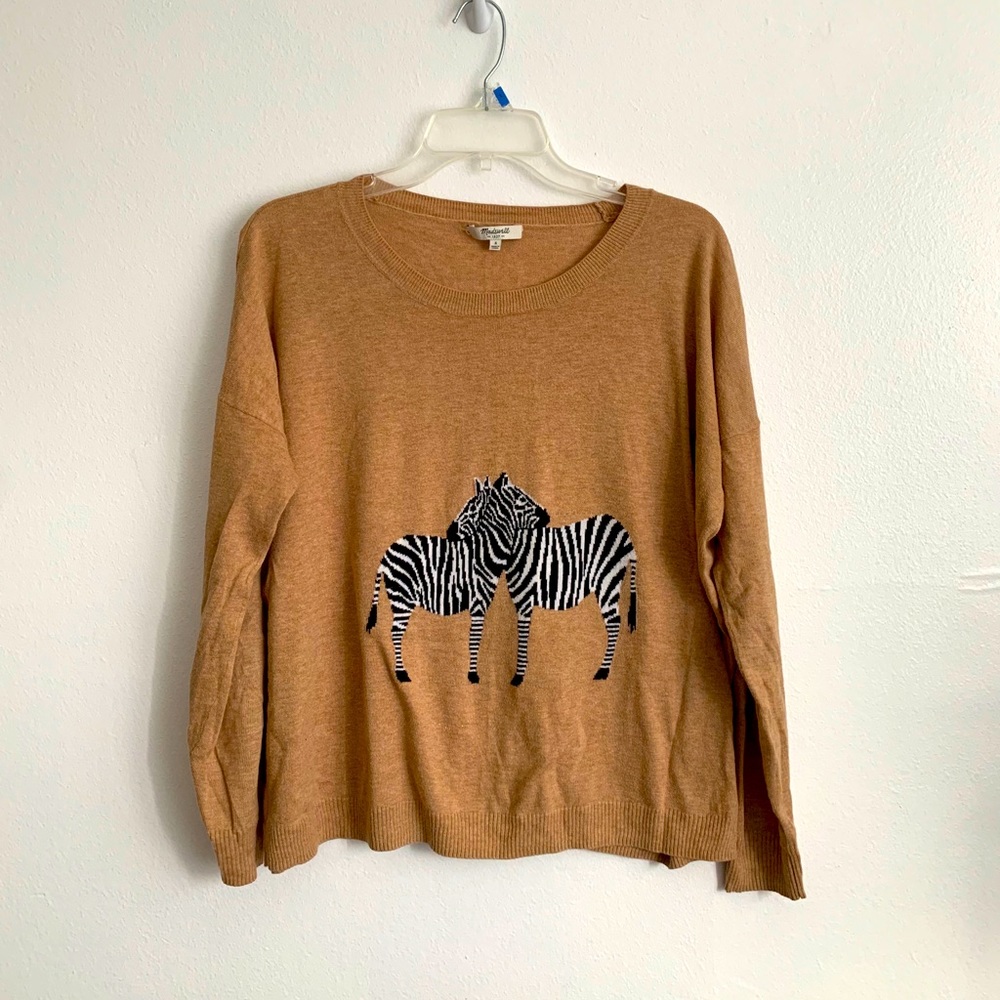 Madewell Zebra Sweater